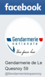 Facebook gendarmerie Le Quesnoy image