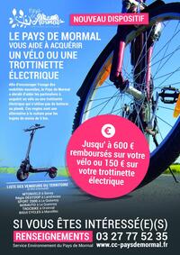 velos et trottinettes electriques