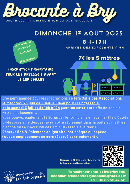 Affiche Vide Grenier Simple Coloree
