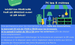 Affiche Vide Grenier Simple Coloree